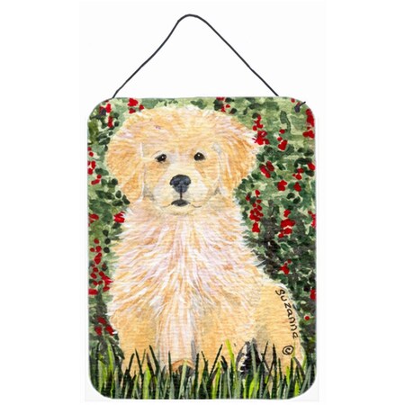 Carolines Treasures Golden Retriever Aluminium Metal Wall Or Door Hanging Prints SS8857DS1216